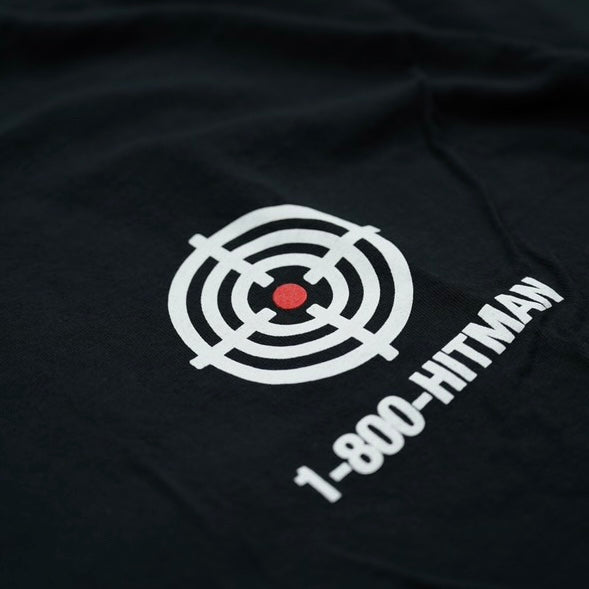 BLACK SUPPORT YOUR LOCAL HITMAN T-SHIRT